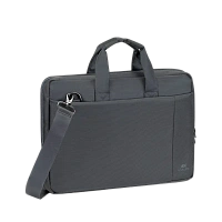 Geantă pentru Laptop Rivacase Central, 15.6", Poliester, Gri