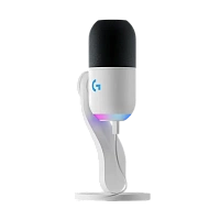 Microfon Gaming Logitech Yeti GX, Cu fir, Alb
