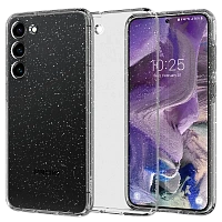Husă Spigen Samsung S23, Liquid Crystal, Cristal cu sclipici