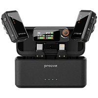 Microphone Wireless Microphone System Proove Forum Pro (Lightning/Type-C/AUX), Black