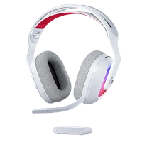 Căști gaming Logitech G ASTRO A20 X Lightspeed, Fără fir/Cu fir, Alb