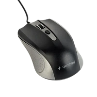 Mouse Gembird MUS-4B-01, Negru/Gri