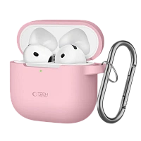 Husă pentru Airpods Tech Protect Hook, Dusty Pink