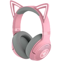 Căști gaming Razer Kraken Kitty V2, Fără fir/Cu fir, Roz