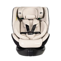 Scaun auto Caretero Lumi i-Size, Grupa 0+/1/2/3 (0-36 kg), Bej