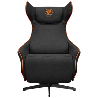 Scaun Gaming Cougar Magus, Imitație de in, Negru | Portocaliu