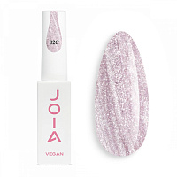 Ojă semipermanentă JOIA vegan Cat Eye 02C Praf de cuarț roz, 6 ml