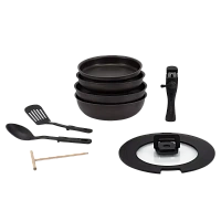 Set de vase Polaris EasyKeep-9D, Cafeniu