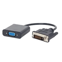 Convertor Video Cablexpert A-DVID-VGAF-01, DVI-D (M) - SVGA (F), 0,2m, Negru