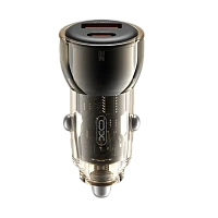 Incărcător auto XO CC60, 60W, Negru