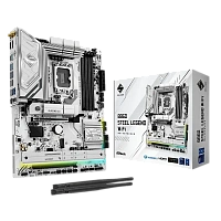 Placă de bază ASRock B860 STEEL LEGEND WIFI, LGA1851, Intel B860, ATX