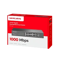 Switch de rețea MERCUSYS MS116GS, 16x 10/100/1000 Mbps