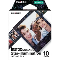 Fujifilm Instax Square Film Star Illumination (10 sheets), Black