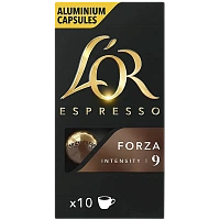 Cafea L'OR Espresso Forza, 10 buc