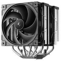 AC Deepcool "AG620 V2" (<29.22dBA, 500-200RPM, 70.09CFM, 2x120mm, 260W, 6x6mm, 1306g.)