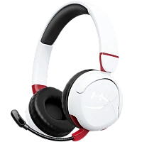 Căști gaming HyperX Cloud Mini, Fără fir, Alb