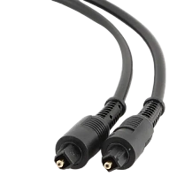 Cablu audio Cablexpert CC-OPT-1M, Toslink - Toslink, 1m, Negru