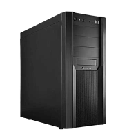 Carcasă PC Chieftec CW-01B-OP, Midi-Tower, Fără PSU, Negru
