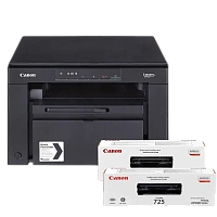 Multifunctional laser Canon MFD i-Sensys  MF3010 Bundle, & CRG725 x 2 pc, Negru