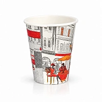 Pahar din hirtie 166ml CITY eco d70 (50 buc)