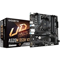 Placă de bază Gigabyte A520M DS3H V2, AM4, AMD A520, Micro-ATX