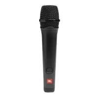 Microfon vocal JBL PBM100, Cu fir, Negru