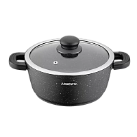 Cratiță Ardesto AR2420GE, 2,5L, 20cm, Negru