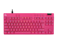 Tastatură Logitech G Pro X TKL Rapid, Cu fir, Magenta