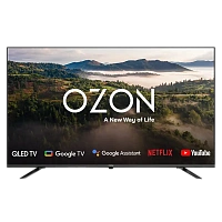 58" QLED SMART TV OZON U58QN8500S, 3840x2160 4K UHD, Google TV, Negru