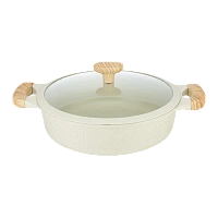 Cratița RESTO 93806, 4,1L, 28cm, Bej