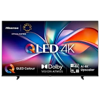 75" QLED SMART TV Hisense 75E7Q, 3840x2160 4K UHD, VIDAA U9, Negru