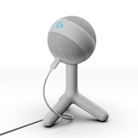 Microfon Gaming Logitech Yeti Orb RGB, USB, Alb