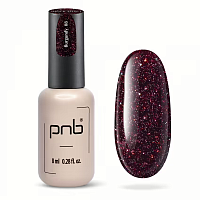 UV/LED Oja semipermanentă reflectorizantă SHOCK EFFECT 08 Burgundy PNB, 8 ml
