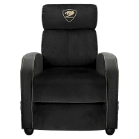 Scaun Gaming Cougar Ranger Elite, Țesătură, PU Piele, Auriu
