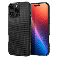 Husă Spigen iPhone 16 Pro Liquid Air, Negru mat