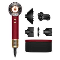 Uscător de păr Dyson Supersonic Nural HD16 Straight+Wavy, 1600W, Red Velvet | Gold