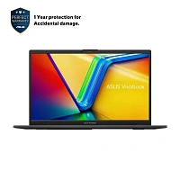 Laptop 15,6" ASUS Vivobook Go 15 E1504FA, Mixed Black, AMD Ryzen 5 7520U, 16GB/512GB, Fără SO