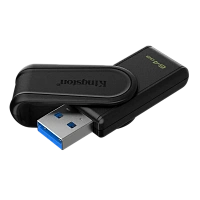 Memorie USB Kingston DataTraveler Exodia S, 64GB, Negru