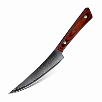 Cutit profesional HOCHO Macelar, Damascus L HRC 60, maner Delux Pakka