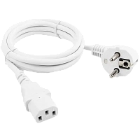 Cablu de alimentare Cablexpert PC-186W-VDE, 1.8 m, Alb