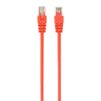 Patch cord Cablexpert PP12-1M/O, CAT5e UTP, 1m, Portocaliu