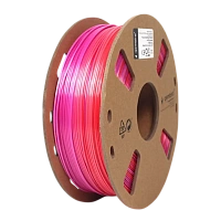 Filament pentru imprimantă 3D Gembird 3DP-PLA-SK-01-RP, PLA, Roșu | Violet, 1.75 mm, 1kg