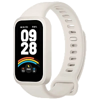 Ceas Sport/Antrenament Xiaomi Smart Band 9 Active, Bej | Alb