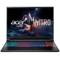 Laptop Gaming 16" Acer Nitro 16S AI AN16S-61, Obsidian Black, AMD Ryzen AI 7 350, 16GB/1024GB, Linux eShell