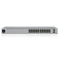 24-Port Gigabit Layer 2 Managed PoE+ Switch Ubiquiti Standart "USW-24-POE", 16xGbE PoE+, 8xGbE, 2xSF