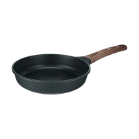 Tigaie RESTO 93909, 24cm, Negru