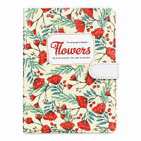 Carnet A5 Dictando, 120 Foi, Coperta Tare cu Inchidere Magnetica, Design Decorativ