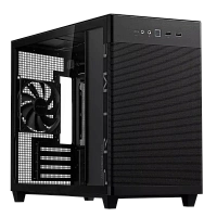 Carcasă PC ASUS Prime AP201 Tempered Glass Edition, Mini-Tower, Negru