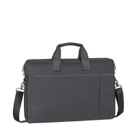 Geantă pentru Laptop Rivacase Central, 17.3", Poliester, Negru