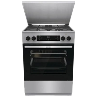 Aragaz Mixt Gorenje GKS6C71XF, Oțel inoxidabil